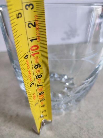 Vintage Duisk  glass ice bucket