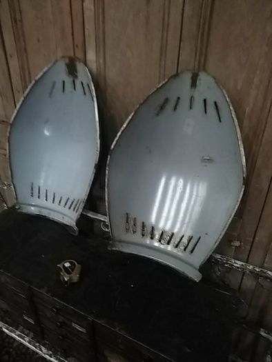 Vintage Enamel Light Cover's