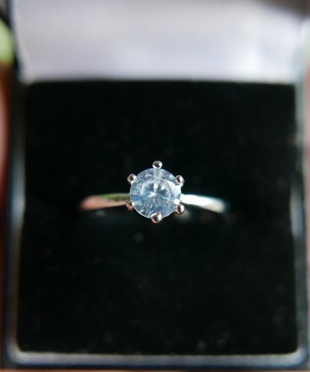 Vintage Sterling Silver 925  Ring size P - 2,16g