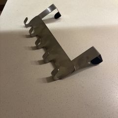 IKEA BROGRUND Over Door Hanger - Stainless Steel Hook Rail for Bedroom / Bathroom
