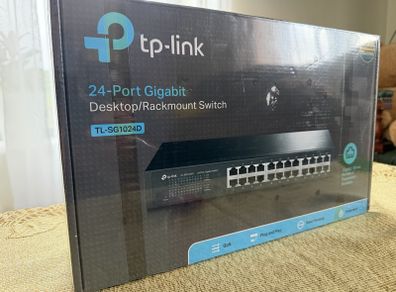TP-Link TL-SG1024D 24-Port Gigabit Brand New
