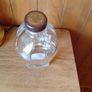skull glass bottle Image 3