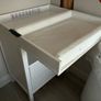 White Baby Changing Unit with Drawers & Changing Mat Image 2