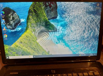 Dell Inspiron 1545, Model PP41L, Intel Pentium Dual-Core CPU T4300, 2.1GHZ, 4GB Ram, 238GB SSD, Windows 10, Microsoft Edge, chrome and VLC