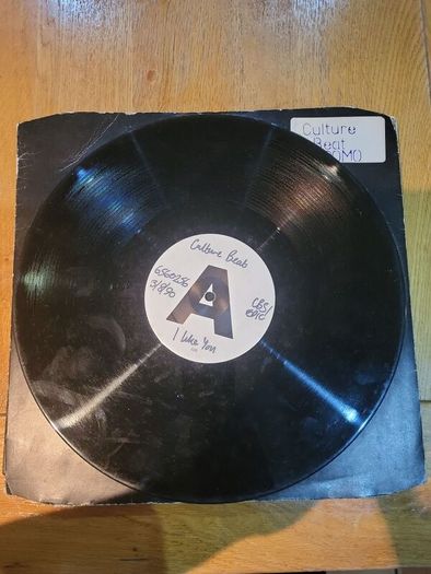 Culture Beat I Like You 12 inch Promo Vinyl CBS White Label