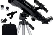 Travel Scope 70 Portable Refractor Telescope Kit with Backpack, Black (FREE POSTAGE)
