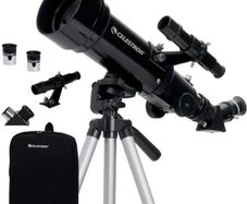 Travel Scope 70 Portable Refractor Telescope Kit with Backpack, Black (FREE POSTAGE)