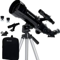 Travel Scope 70 Portable Refractor Telescope Kit with Backpack, Black (FREE POSTAGE)