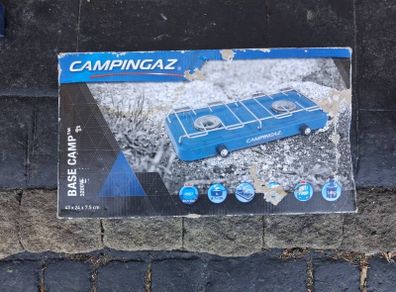 Campingaz Base Camp 3200W Double Burner Stove