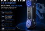 Creality Raptor Pro 3D Scanner - 0.02mm - Full Colour