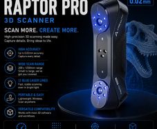 Creality Raptor Pro 3D Scanner - 0.02mm - Full Colour