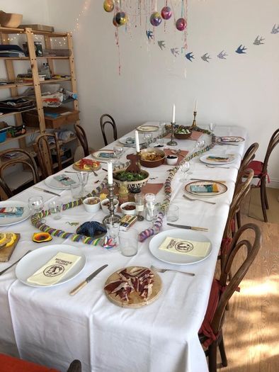 Antique  HUGE table