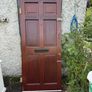 solid mahogany front door Image 9