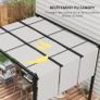 Pergola with 3 sliding canopies 3.5L x 3l x 2.35H m Image 4