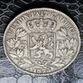 1873 Belgium  5 Francs - Leopold II small head Silver coin Image 2