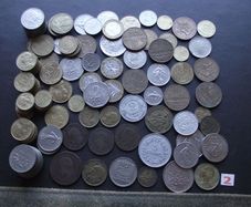 A Lot of 630+ grams of French coins