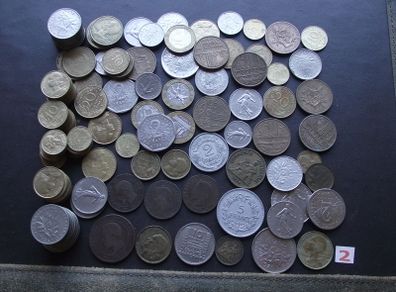 A Lot of 630+ grams of French coins