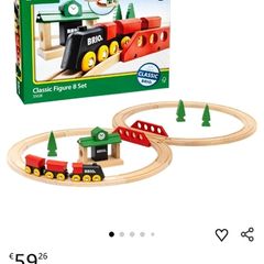 Wooden train set Brio