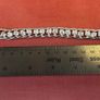 Silver 925 Textured chain link T-Bar Bracelet 35,75 grams Image 2