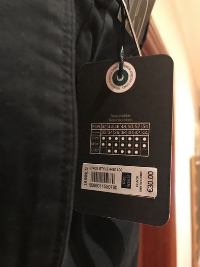 Mens Navy Chino