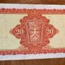 LADY LAVERY Rare Replacement Banknote 1976, V Prefix. Image 2