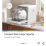 Portable table top dishwasher Image 7