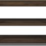 TURN-N-TUBE TV Stand, 3-Tier Entertainment Center with Open Shelves, TV Console for TV up to 50 Inch, for Living Room, Bedroom, Columbia Walnut Image 4