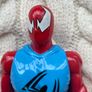 Spiderman approx 12" Blue Shirt Rendition Home Coming Original Hasbro 2018 Used Please look at the pictures Image 3