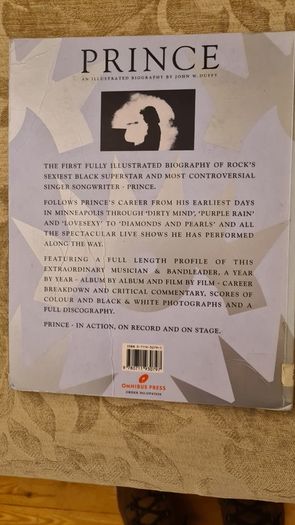 Prince. The Illustrated Biography By John W. Duffy. Large Volume Paperback In Good Condition.