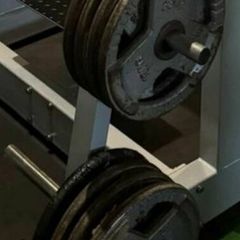 Marcy 120kg Tri-Grip Olympic Cast Iron Weight Set