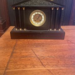 Old marble clock
