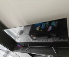 55 inch QLED TV with original box, stand and remote - excellent condition
