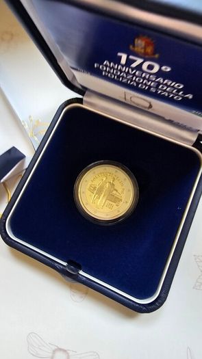 2022 Italian Proof State Police Limited Mintage Box And COA