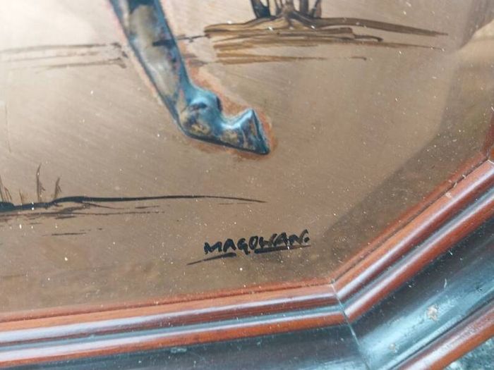 Copper Horse Wall hanging 3D