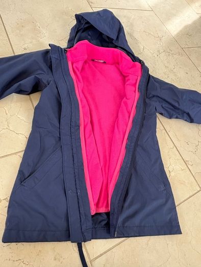 North Face girls 3 in 1 triclimate jacket - medium