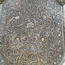 A Rare Signed Decorative Antique Large Hand-Engraved Middle Eastern trayA Rare Signed Decorative Antique Large Hand-Engraved Middle Eastern trayA Rare Signed Decorative Antique Large Hand-Engraved Middle Eastern A Rare Signed Decorative Antique Large Hand Image 3