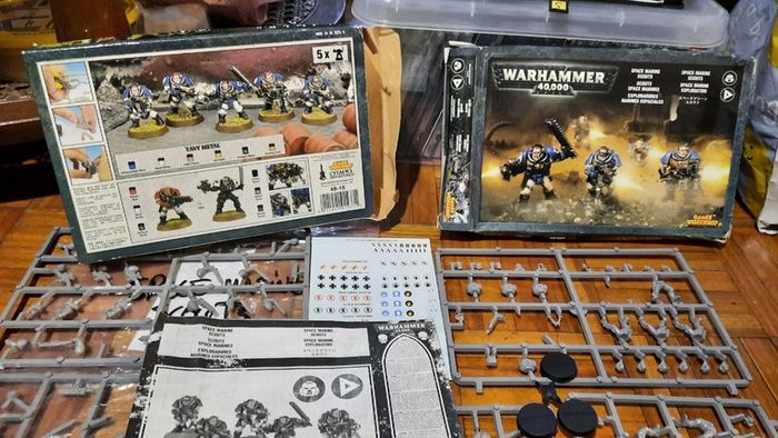 Space Marine Scout sets 40k Warhammer