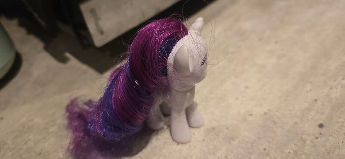 Rarity 3 inch Brushable MLP G4 My Little Pony 2010