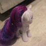 Rarity 3 inch Brushable MLP G4 My Little Pony 2010 Image 6