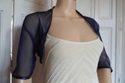 Chiffon tops,  Coast black, three Debut chiffon tops two navy 1 black , medium and large