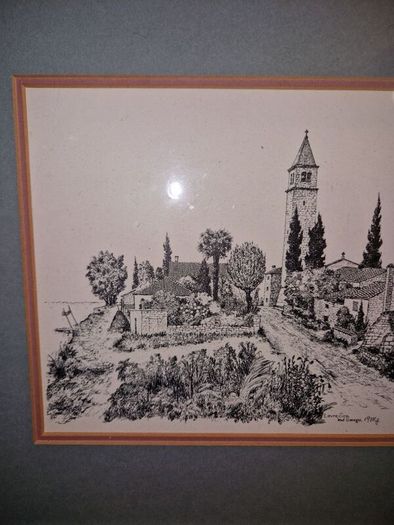 Vintage print of Lovrecica 1978