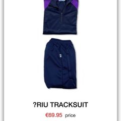 Eriu Community College D15 Tracksuit size small