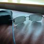 Mont Blanc Mens Rimless Sunglasses Image 3