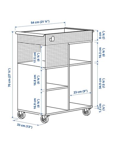 Ikea ovning trolley