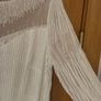 Joanna Hope Bridal Ivory Beaded Maxi Dress Art Deco Gown UK 20 Image 8