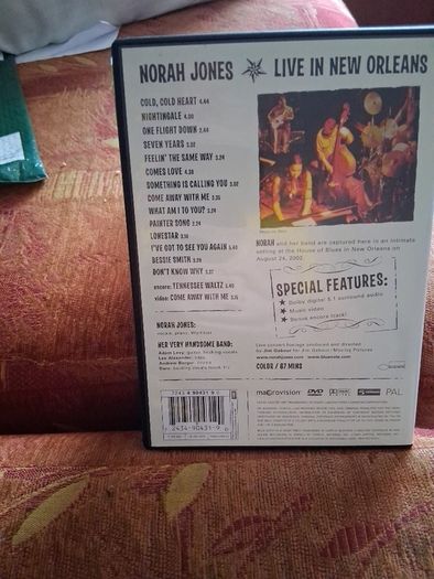 Dvd Norah Jones Live In New Orleans