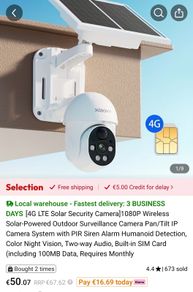 4G Security/Farm Camera