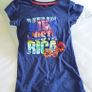 Navy Tee Shirt - Size 6 Image 3