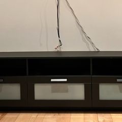 Black IKEA TV Stand/Cabinet