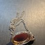 Solid silver pendant and chain Image 5